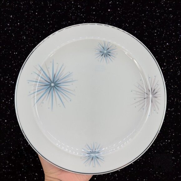 Vintage Easterling Ceramic Plate Dish Star Porcelain Mid Century Single Plate - Picture 1 of 9
